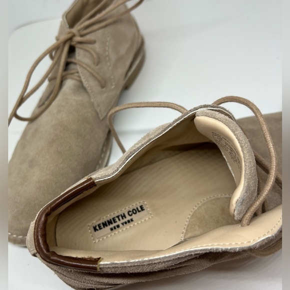 KENNETH COLE NEW YORK Real Deal Sand Suede Chukka Boots / Shoes, NWT, Size 5 - Picture 5 of 9